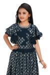 Blue Party Wear Gown For Girls 
