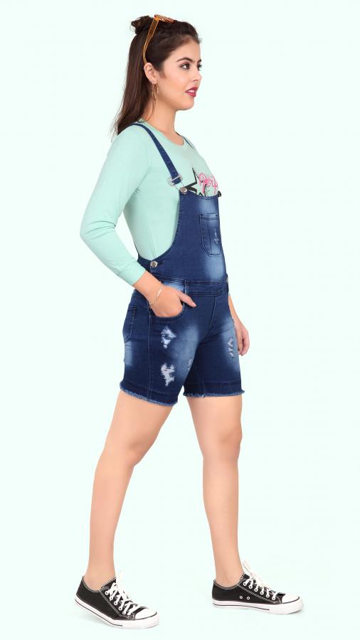 Women's Denim Dungaree Skirt Dress (without inner) – Stylestone