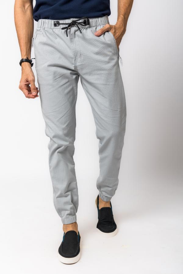 Charcoal Grey Slim Fit Pants for Men | Swet Tailor®