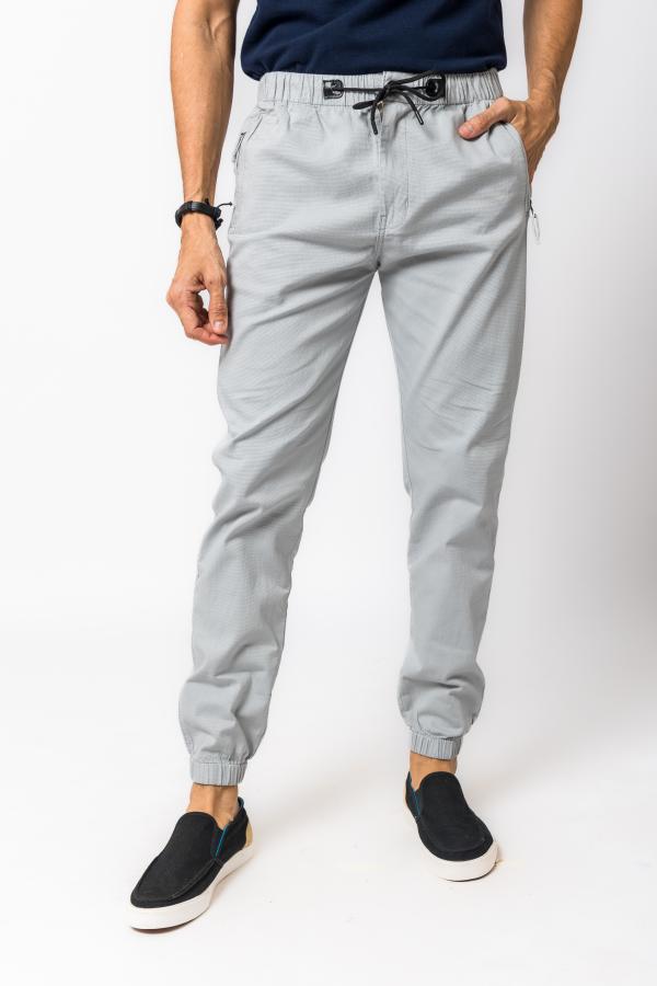 JUMP USA Men Grey Casual Regular Fit Trousers